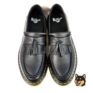 Dr. Martens Adrian Tassel Loafers Black Leather Women’s US 8 New (No Box)